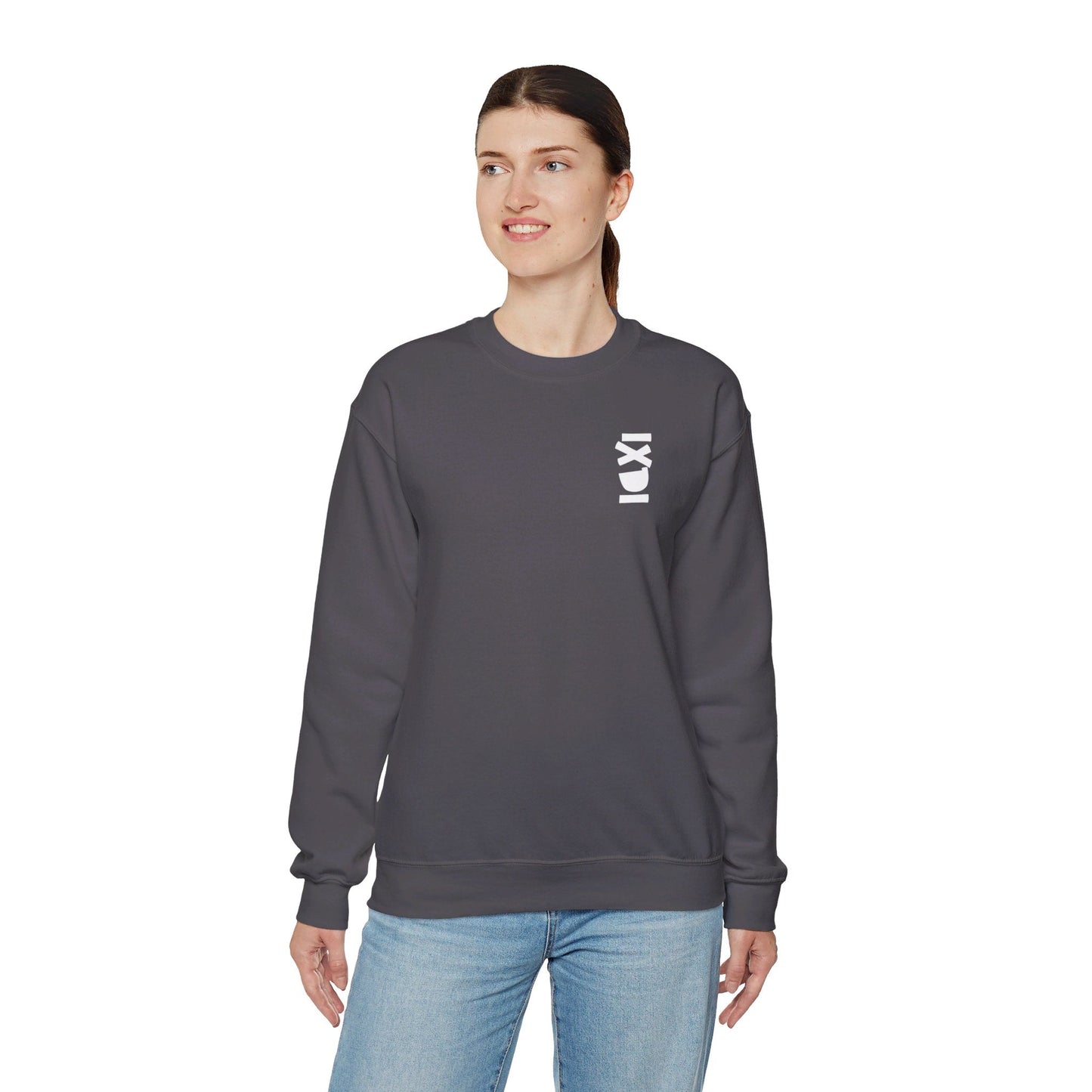 IXDI Monochrome Heavy Blend Crewneck Sweatshirt - IXDI