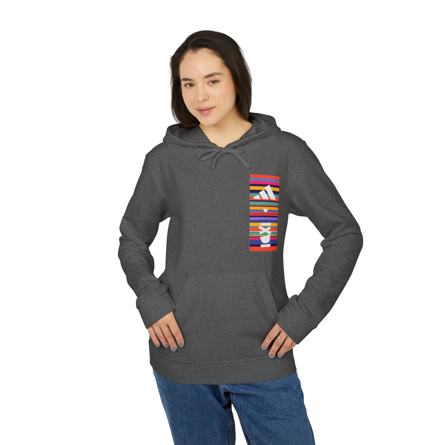 adidas ❤ IXDI Fleece Hoodie
