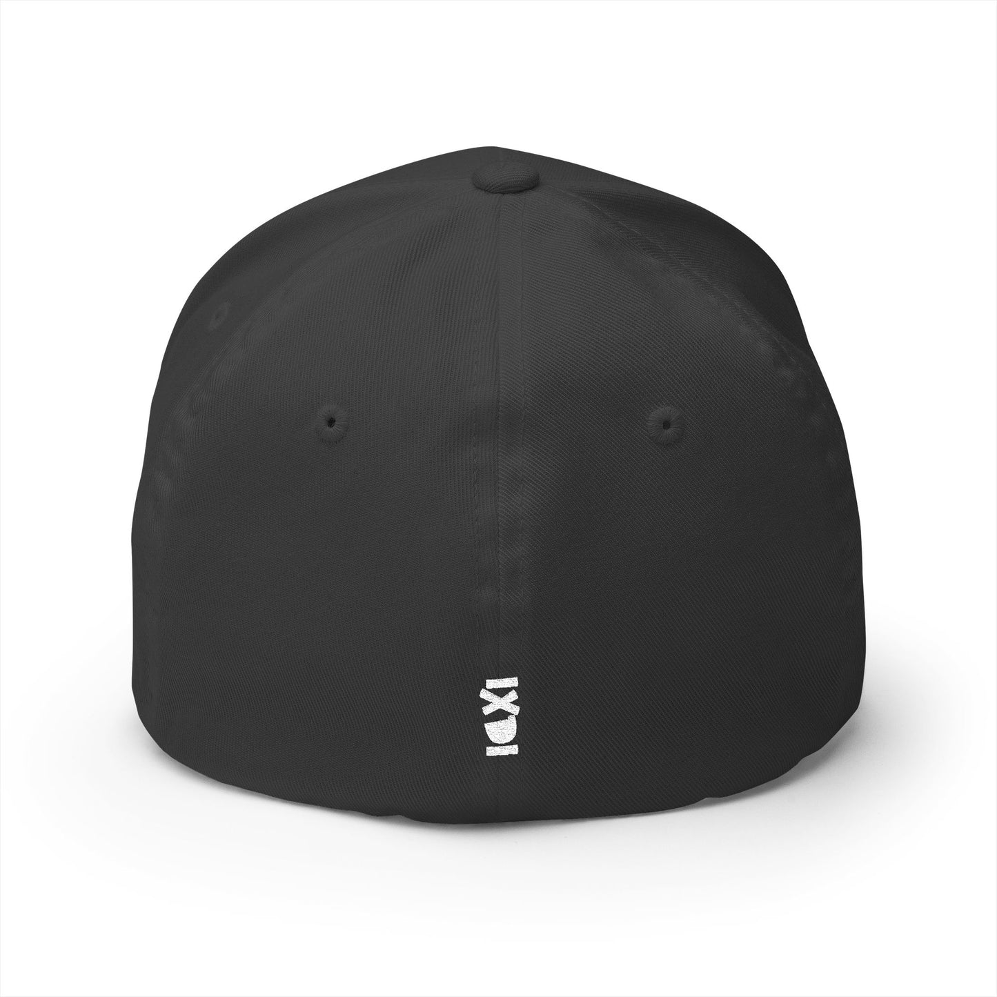 Embroidered Vertical IXDI Baseball Cap — Minimal Streetwear Hat