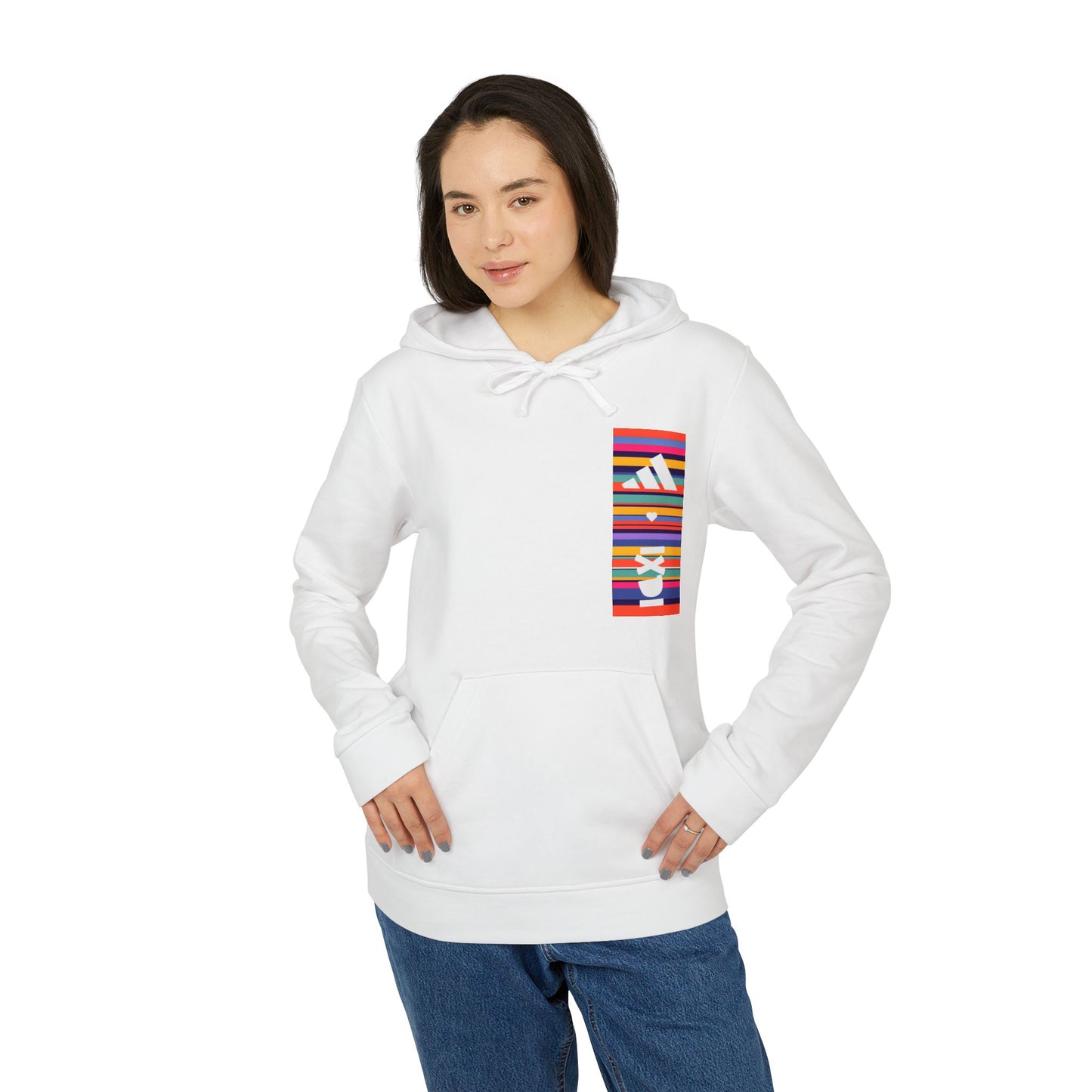 adidas ❤ IXDI Fleece Hoodie