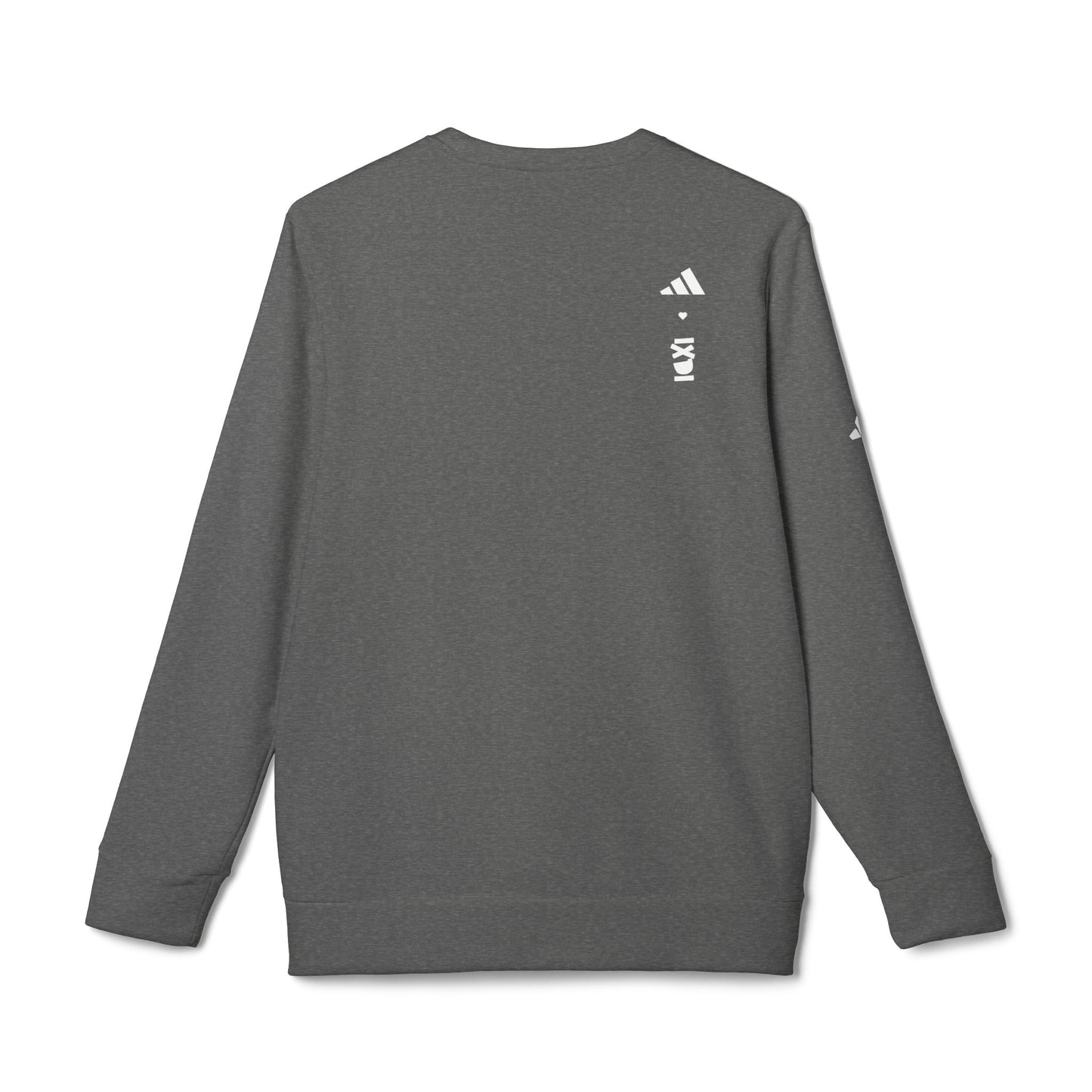 adidas ❤ IXDI Fleece Crewneck Sweatshirt