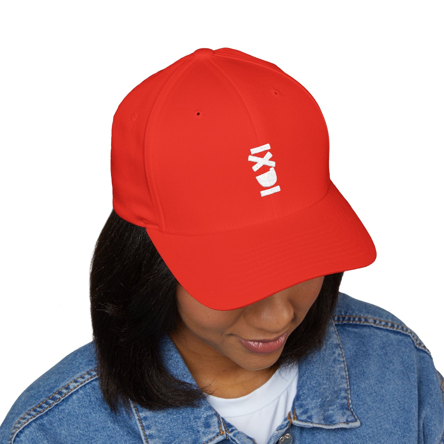 Embroidered Vertical IXDI Baseball Cap — Minimal Streetwear Hat
