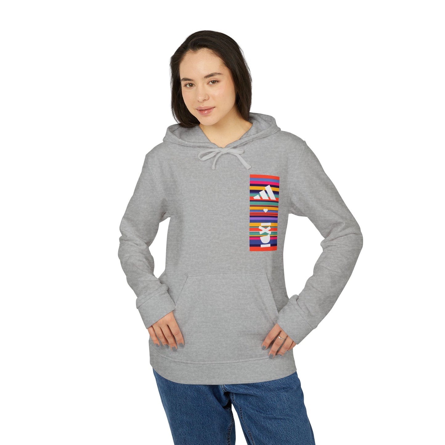 adidas ❤ IXDI Fleece Hoodie