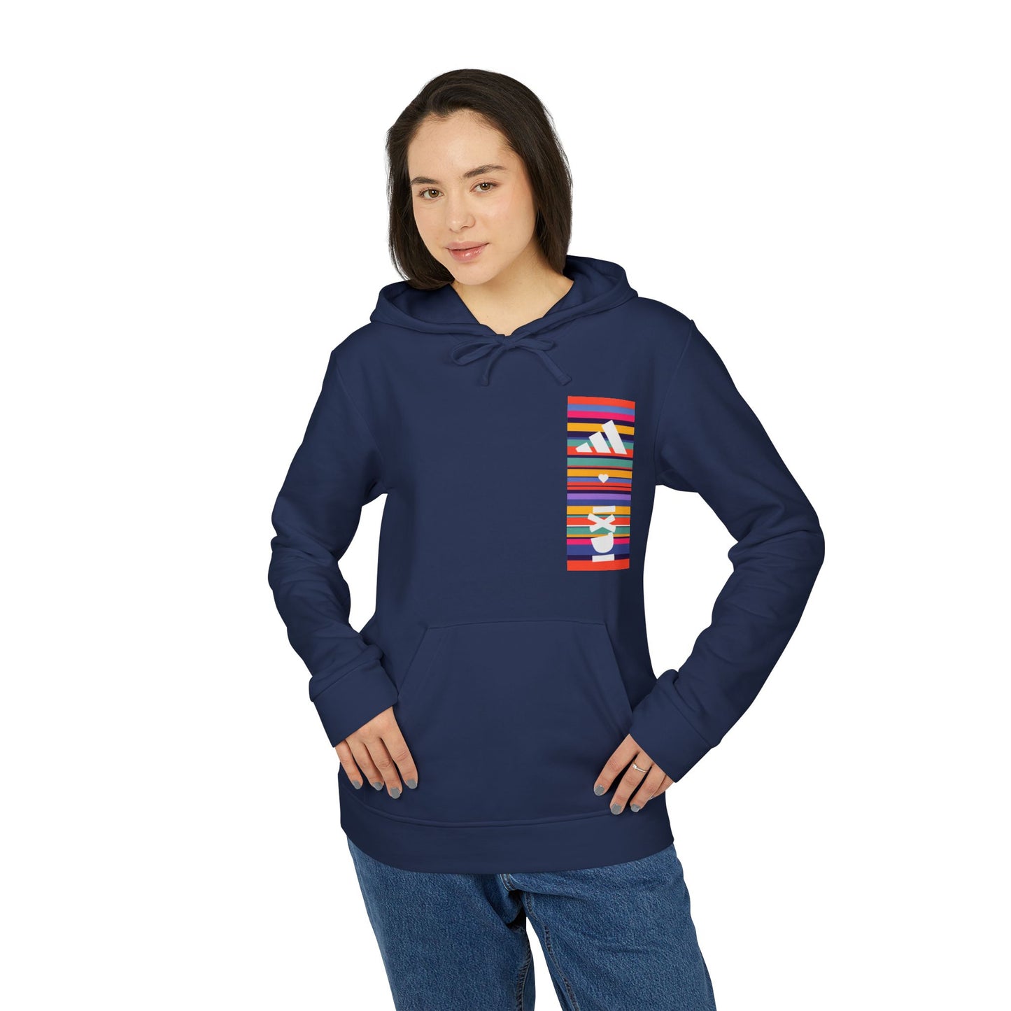 adidas ❤ IXDI Fleece Hoodie