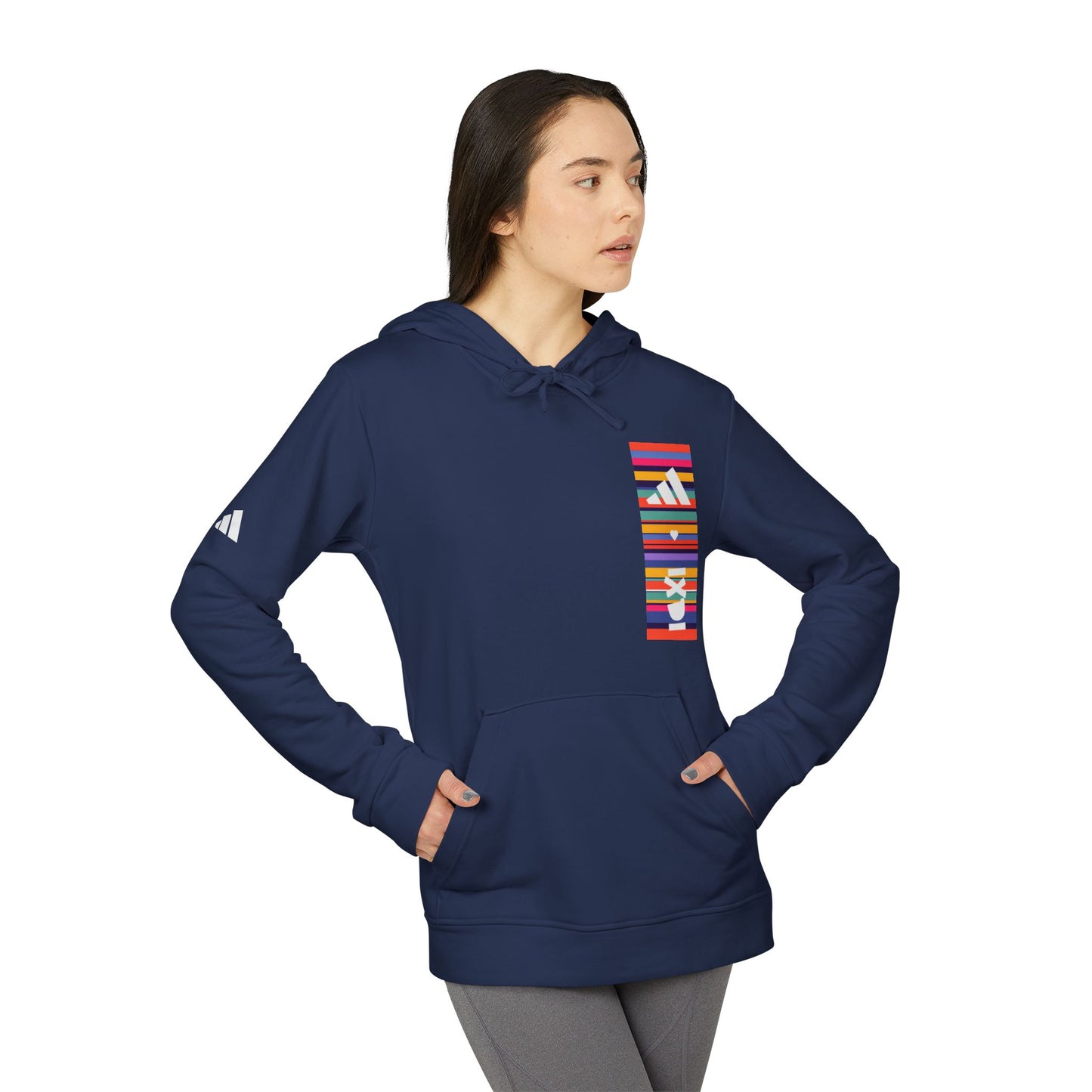 adidas ❤ IXDI Fleece Hoodie