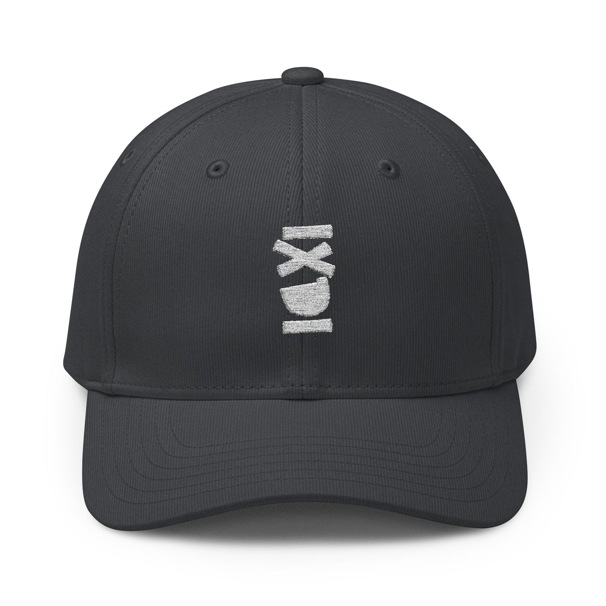 adidas ❤ IXDI Alliance Cap — Black Vertical Sequin Logo Baseball Hat