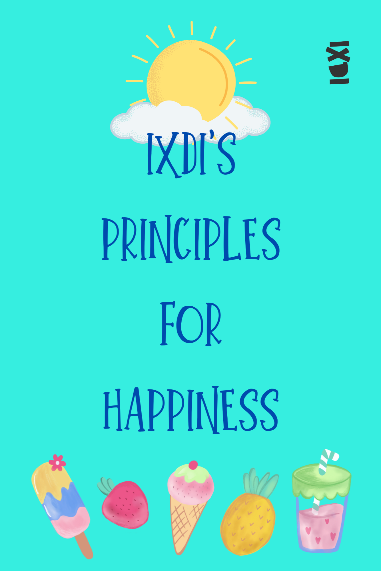 IXDI Principles for Happiness