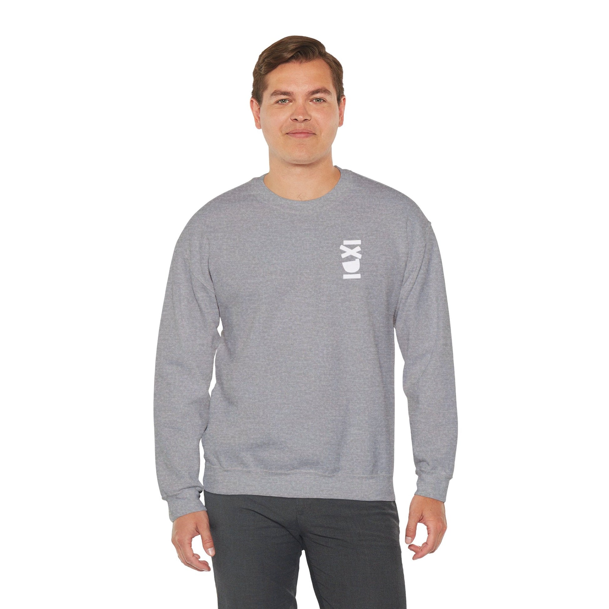 IXDI Monochrome Heavy Blend Crewneck Sweatshirt - IXDI