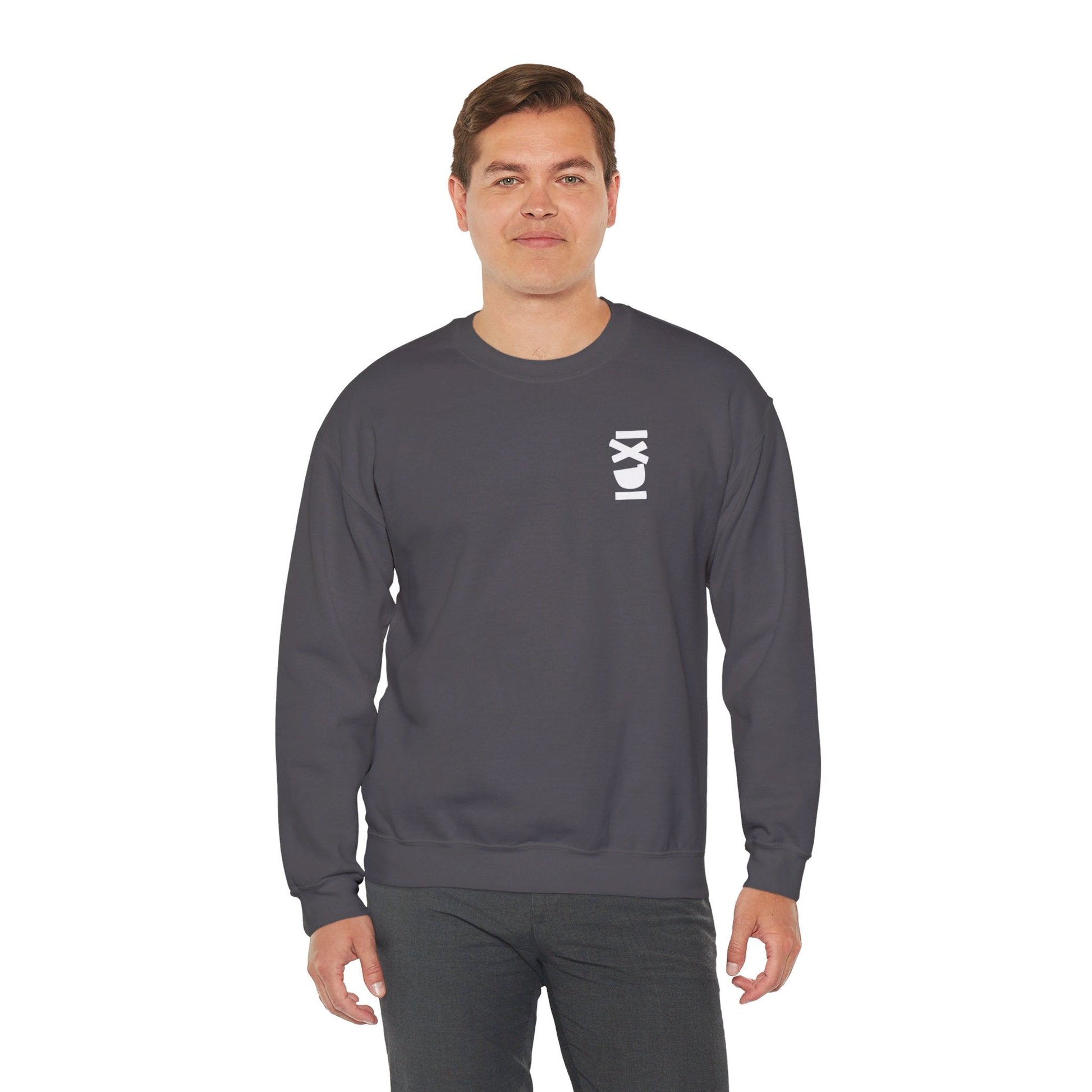 IXDI Monochrome Heavy Blend Crewneck Sweatshirt - IXDI