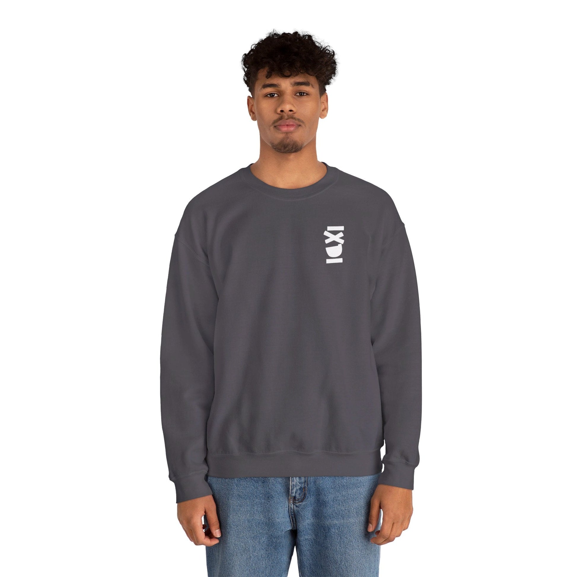IXDI Monochrome Heavy Blend Crewneck Sweatshirt - IXDI