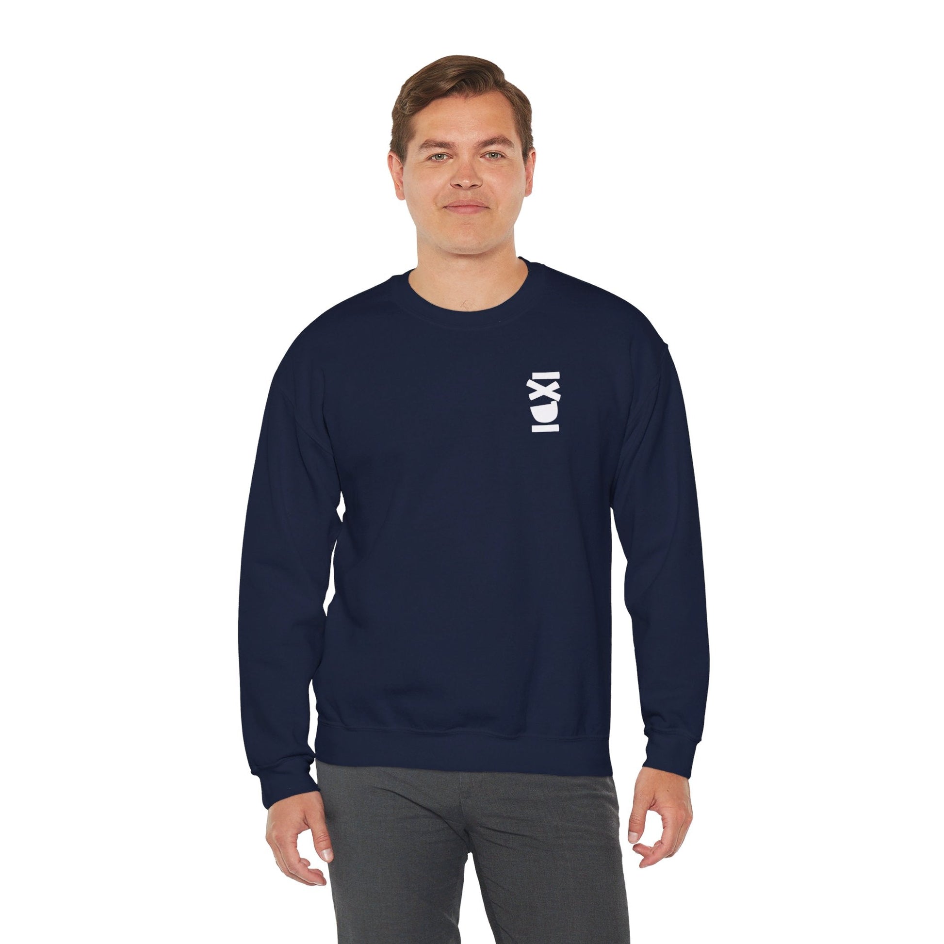 IXDI Monochrome Heavy Blend Crewneck Sweatshirt - IXDI