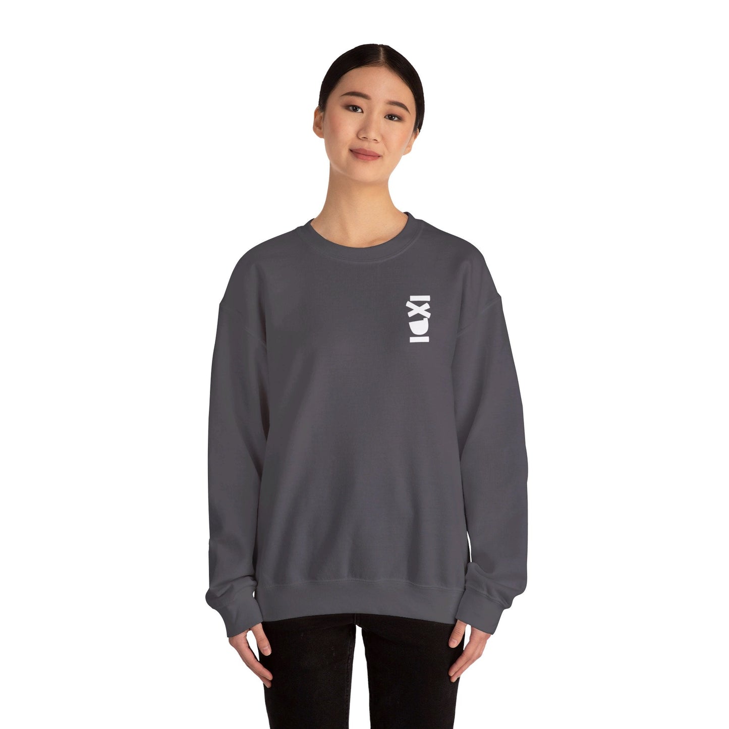 IXDI Monochrome Heavy Blend Crewneck Sweatshirt - IXDI