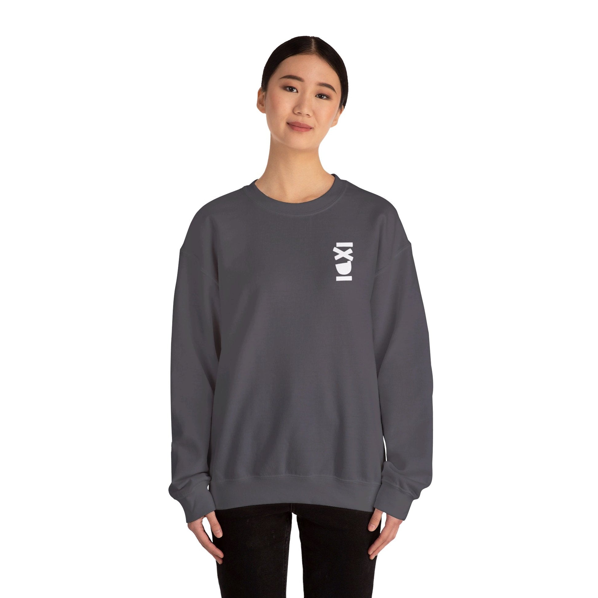 IXDI Monochrome Heavy Blend Crewneck Sweatshirt - IXDI