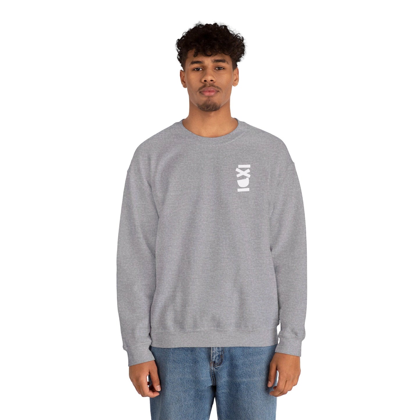 IXDI Monochrome Heavy Blend Crewneck Sweatshirt - IXDI
