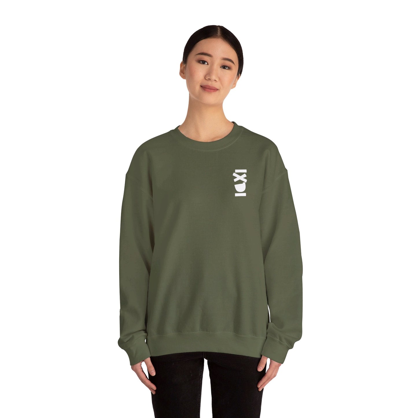 IXDI Monochrome Heavy Blend Crewneck Sweatshirt - IXDI