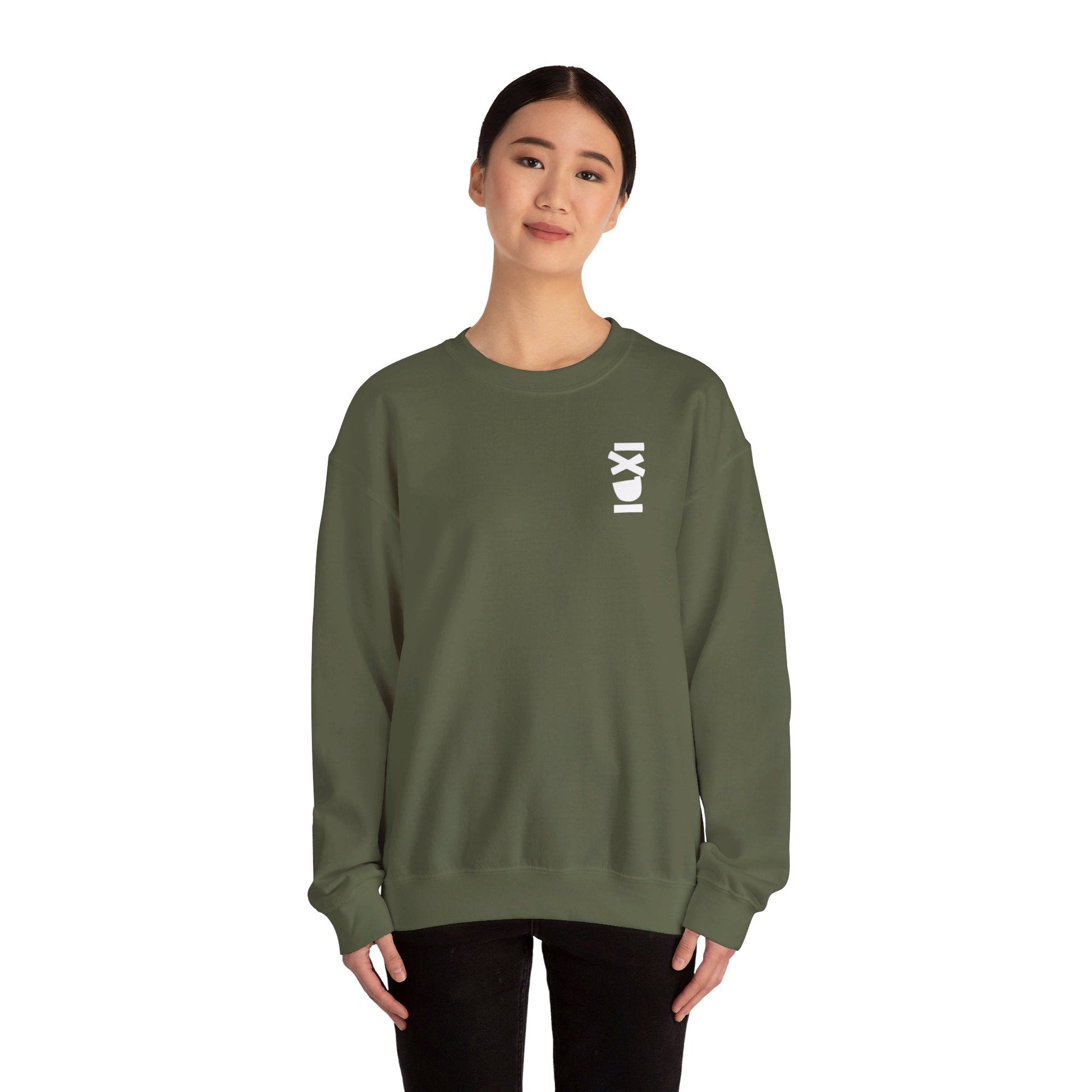 IXDI Monochrome Heavy Blend Crewneck Sweatshirt - IXDI