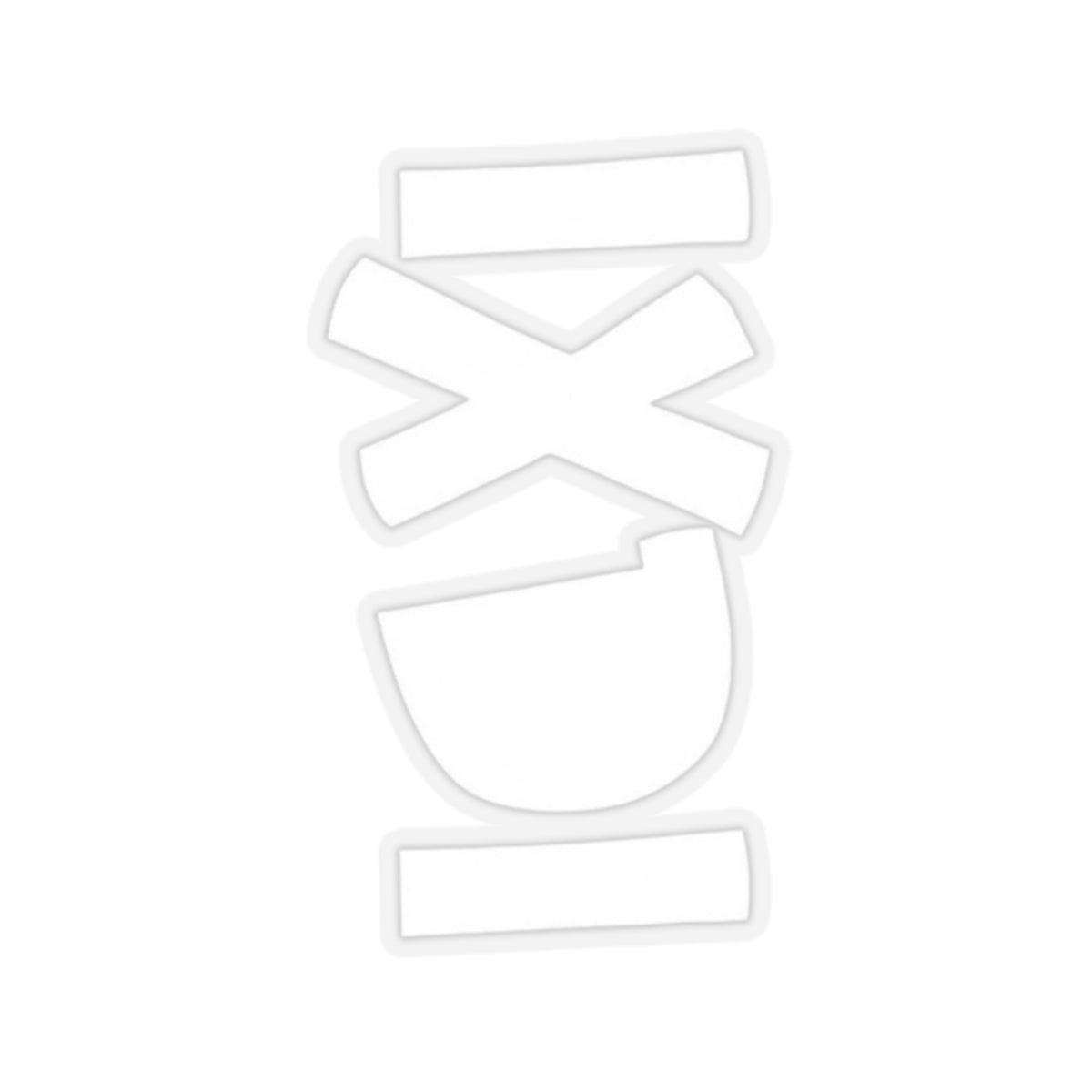 IXDI White Kiss - Cut Sticker - IXDI